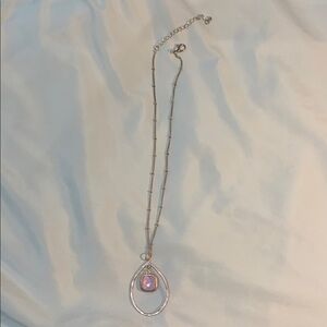 Elegant Pink Pendant Necklace